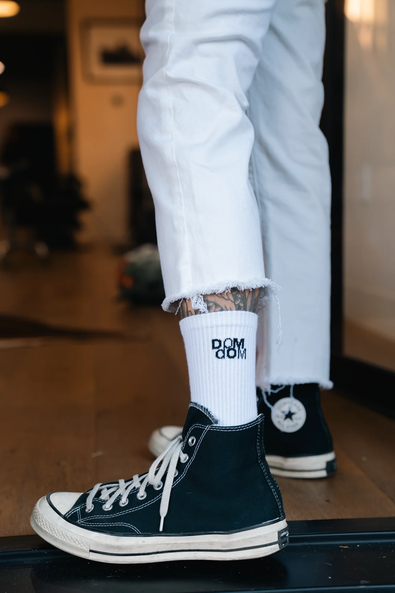 Dom Dom Crew Socks - Image 4